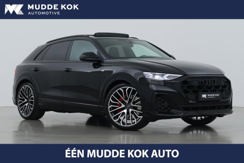 Audi Q8 60 TFSI e quattro Pro Line S Competition | Luchtvering | Trekhaak | Soft-Close | Panoramadak | B&O | 23 Inch