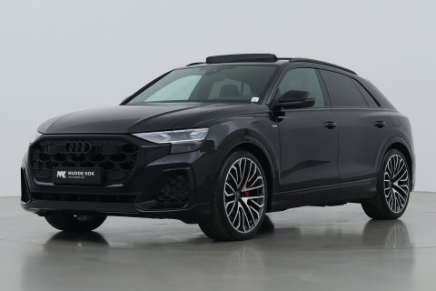 Audi Q8 60 TFSI e quattro Pro Line S Competition | Luchtvering | Trekhaak | Soft-Close | Panoramadak | B&O | 23 Inch