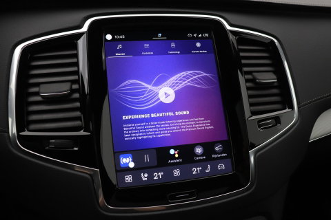 Volvo XC90 B5 AWD Ultimate Dark | GRIJS KENTEKEN | HEICO Sportiv | Luchtvering | Panoramadak | 360° Camera | Head-Up