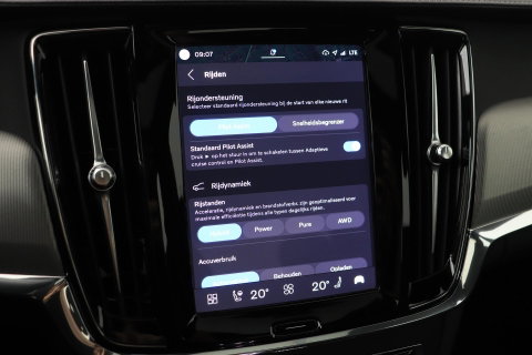 Volvo S90 T8 AWD Ultimate Dark | Schuif/kanteldak | ACC | Head-Up | 360° Camera | BLIS | Stoel+Stuurverwarming