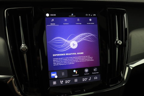 Volvo S90 T8 AWD Ultimate Dark | Schuif/kanteldak | ACC | Head-Up | 360° Camera | BLIS | Stoel+Stuurverwarming