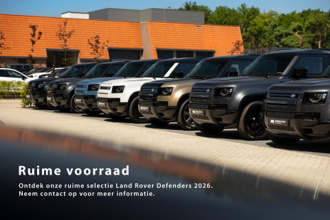 Land Rover Defender 2.0 P300e 110 X | FACELIFT | ClearSight | Meridian Surround | Trekhaak | Luchtvering | Koelbox | Panoramadak | 22 Inch