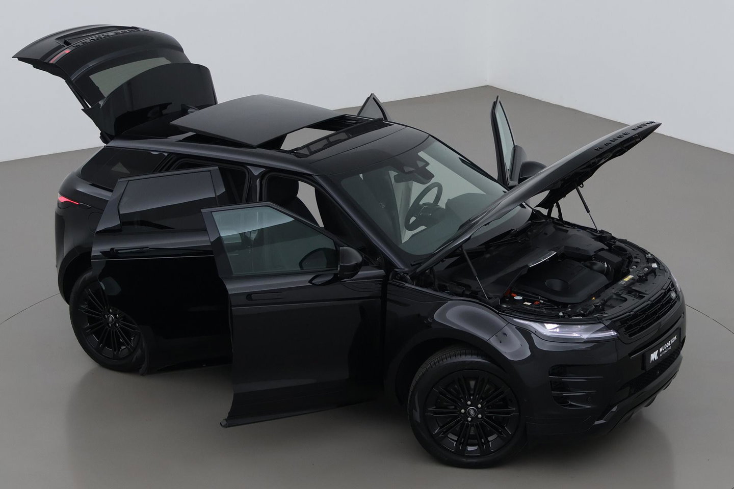Land Rover Range Rover Evoque 1.5 P270e PHEV AWD Dynamic SE | Black Pack | Schuif/kanteldak | Trekhaak | ACC | 360° Camera