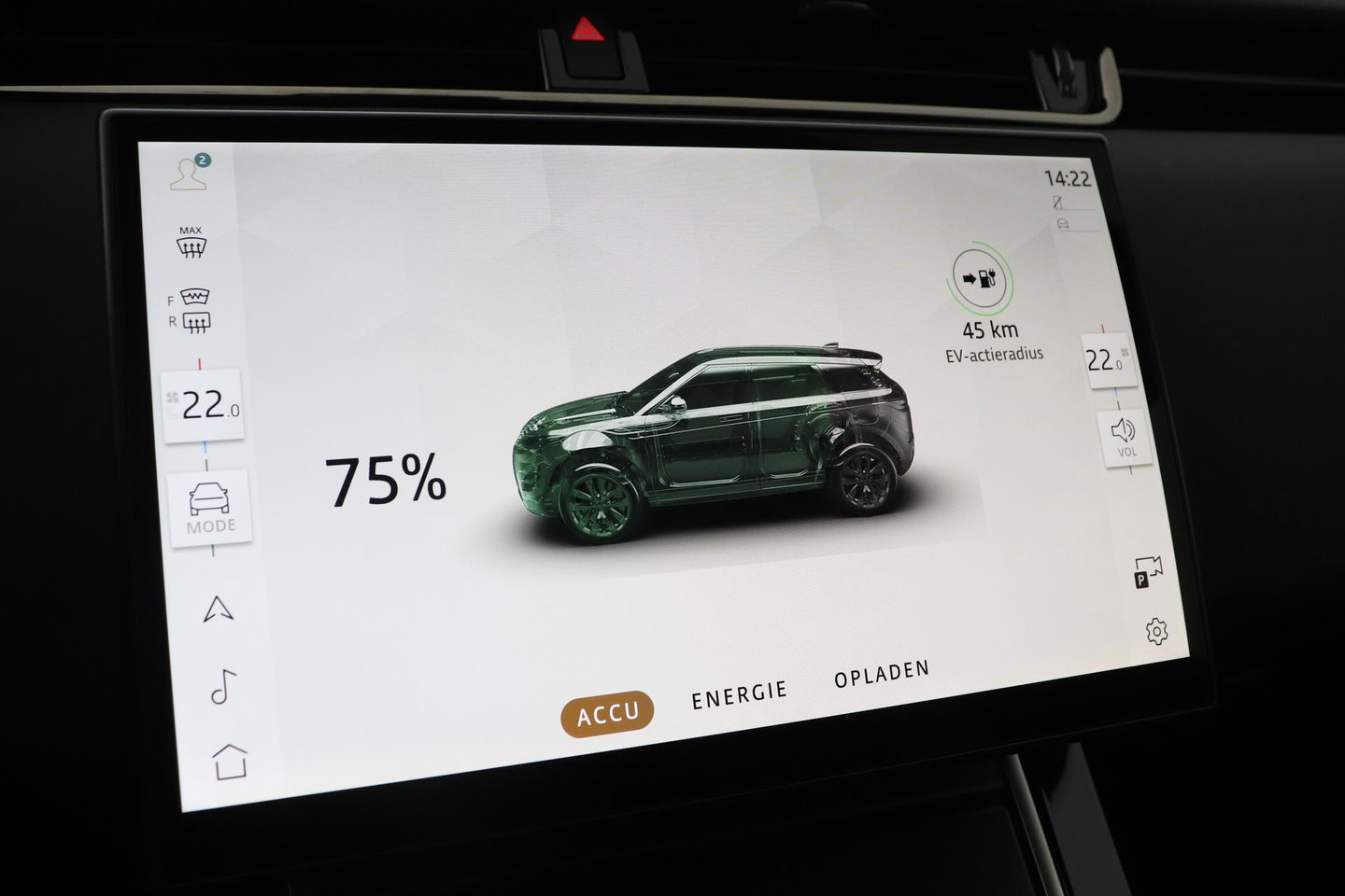 Land Rover Range Rover Evoque P270e PHEV Dynamic SE | Black Pack | Panoramadak | Meridian | ACC | 360 Camera | Stoel+Stuurverwarming