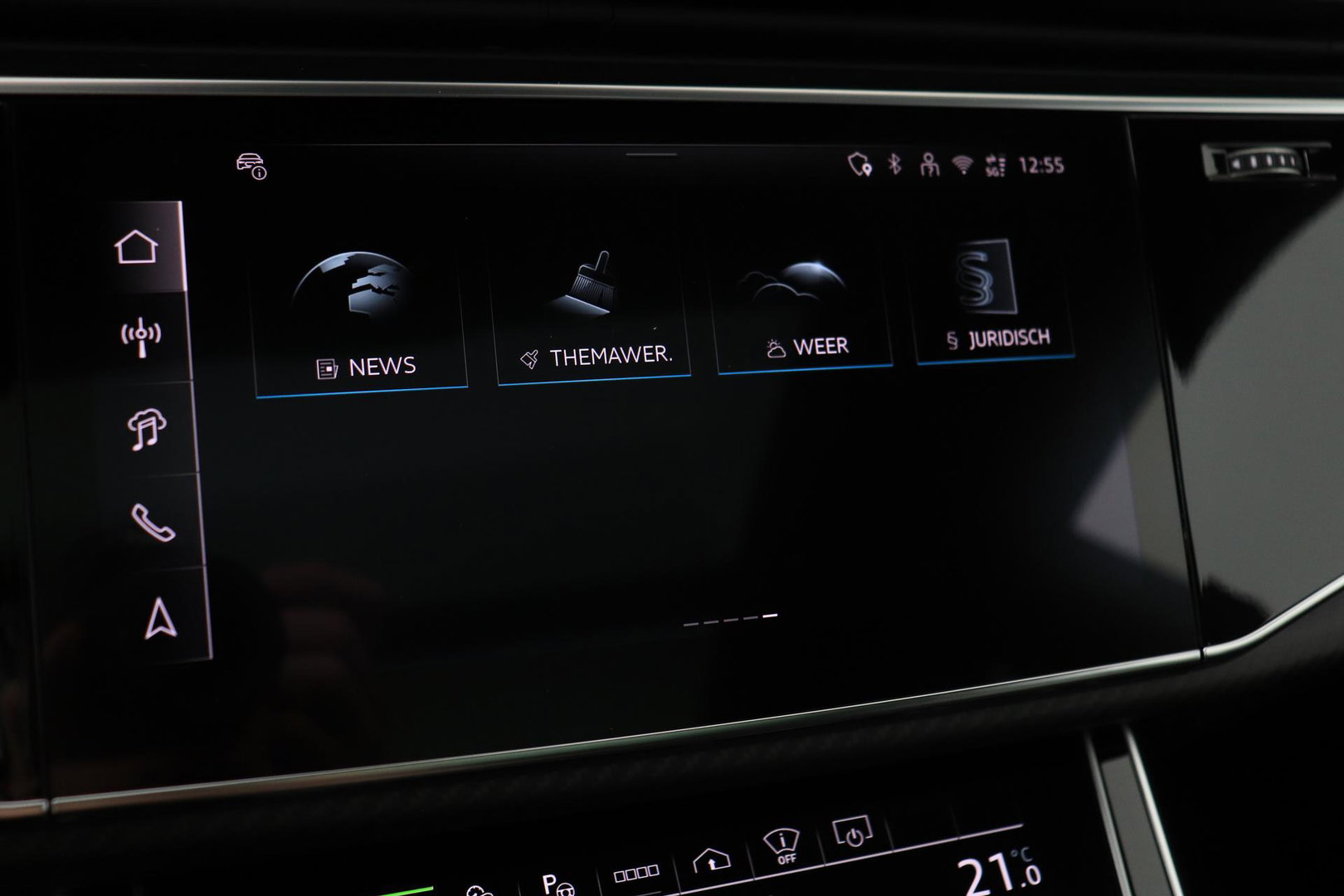 Audi Q8 60 TFSI e quattro Pro Line S Competition | Verde Zeltweg | Luchtvering | Trekhaak | Soft-Close | Panoramadak | B&O | 23 Inch