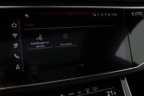 Audi Q8 60 TFSI e quattro Pro Line S Competition | Verde Zeltweg | Luchtvering | Trekhaak | Soft-Close | Panoramadak | B&O | 23 Inch