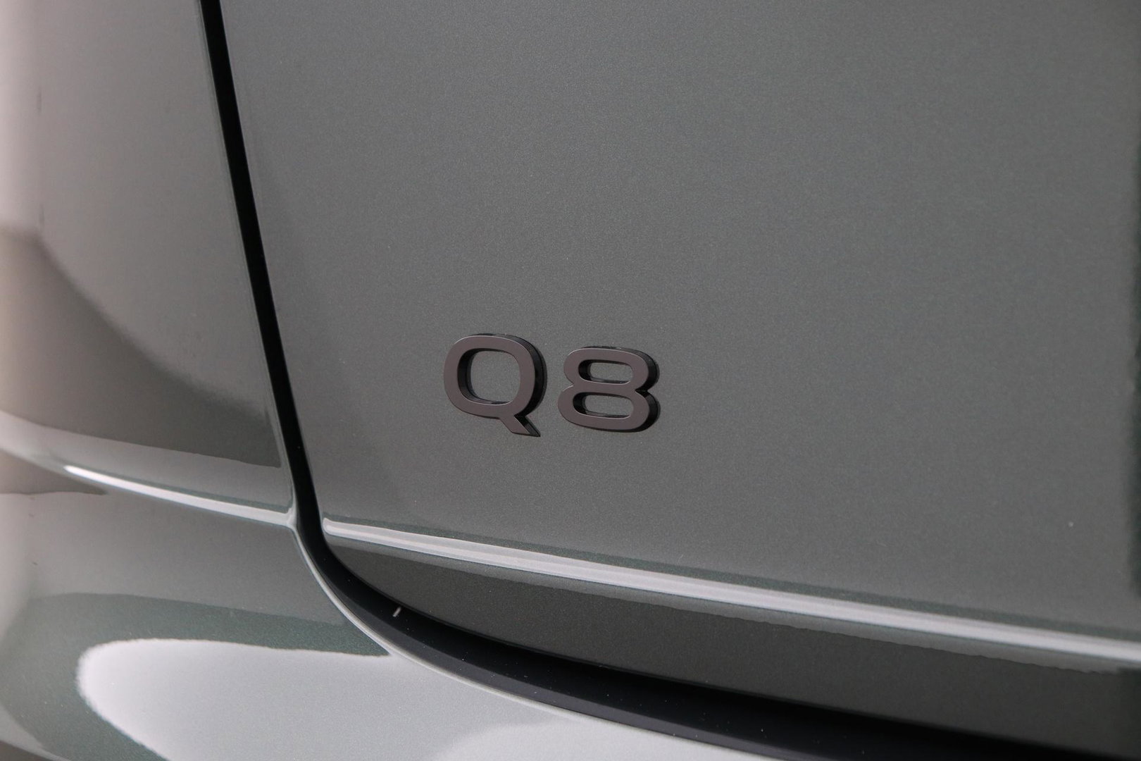 Audi Q8 60 TFSI e quattro Pro Line S Competition | Verde Zeltweg | Luchtvering | Trekhaak | Soft-Close | Panoramadak | B&O | 23 Inch