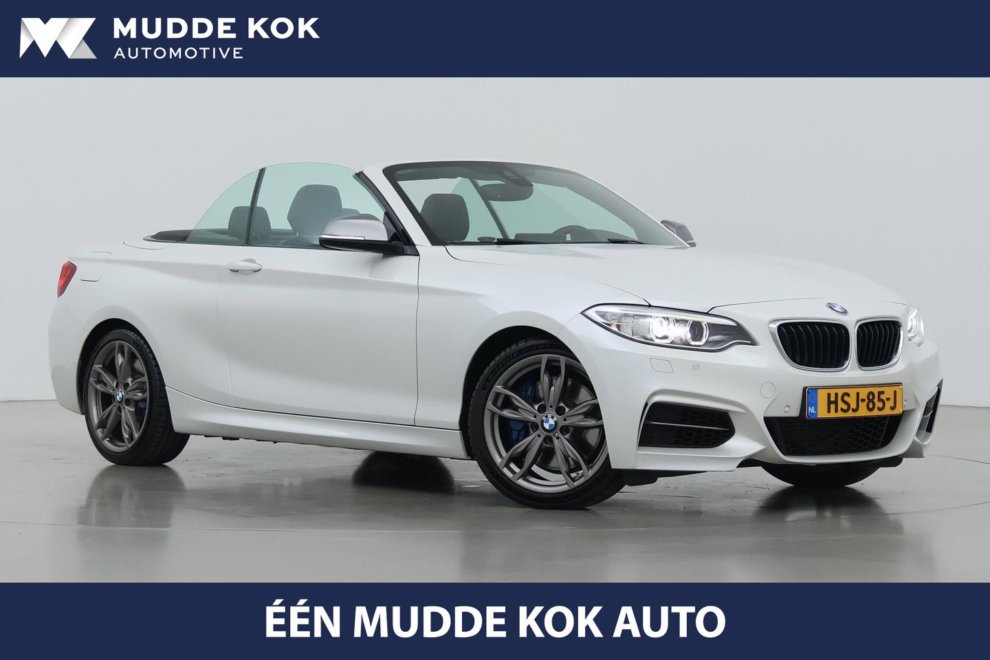 BMW 2 Serie Cabrio M235i xDrive | 327Pk! | M-Sport | harman/kardon | Vol-Leder | Stoelverwarming | Camera | 18 Inch