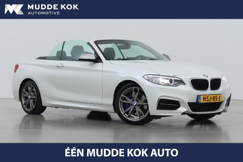 BMW 2 Serie Cabrio M235i xDrive | 327Pk! | M-Sport | harman/kardon | Vol-Leder | Stoelverwarming | Camera | 18 Inch