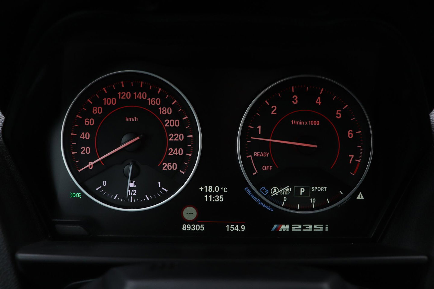 BMW 2 Serie Cabrio M235i xDrive | 327Pk! | M-Sport | harman/kardon | Vol-Leder | Stoelverwarming | Camera | 18 Inch