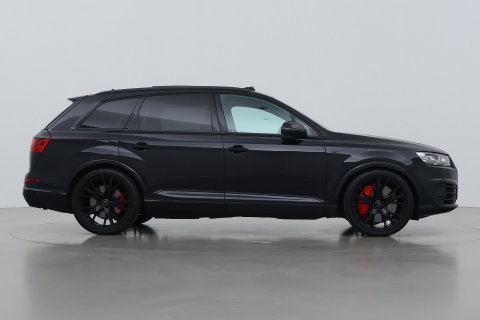 Audi Q7 4.0 TDI SQ7 quattro Pro Line + 7p | ACC | Luchtvering | Keramische Remmen | Panoramadak | Trekhaak | 360° Camera | Head-Up | 22 Inch