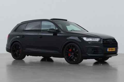 Audi Q7 4.0 TDI SQ7 quattro Pro Line + 7p | ACC | Luchtvering | Keramische Remmen | Panoramadak | Trekhaak | 360° Camera | Head-Up | 22 Inch