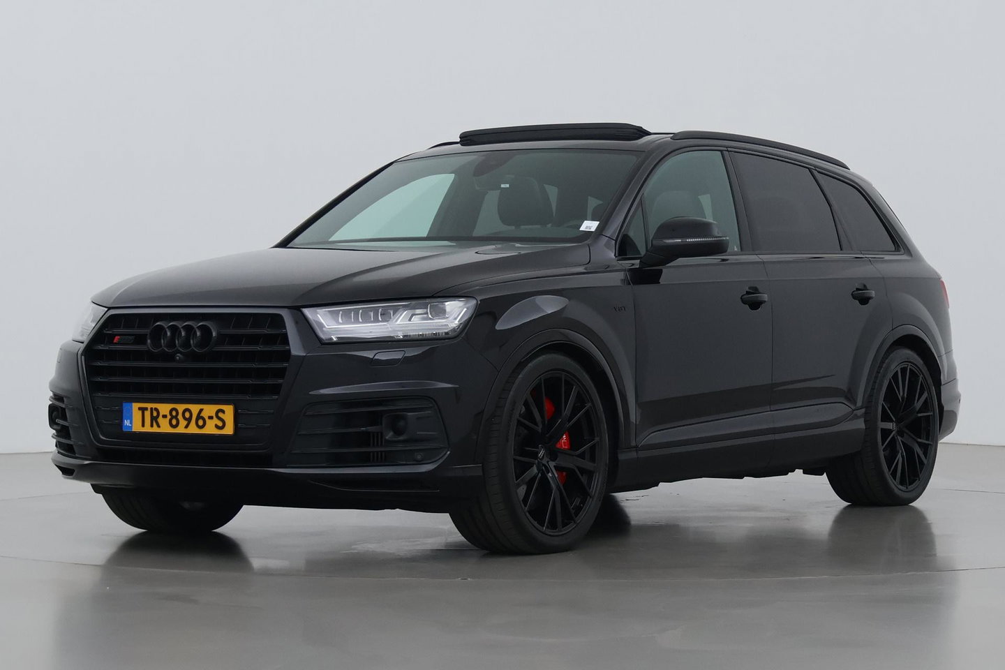 Audi Q7 4.0 TDI SQ7 quattro Pro Line + 7p | ACC | Luchtvering | Keramische Remmen | Panoramadak | Trekhaak | 360° Camera | Head-Up | 22 Inch