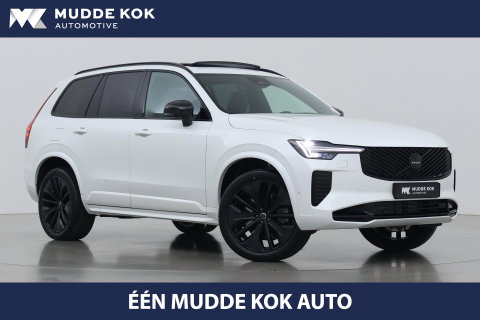Volvo XC90 T8 Plug-in hybrid Ultra Black Edition | ACC | Luchtvering | Bowers&Wilkins | Massage+Ventilatie | Head-Up | 360° Camera