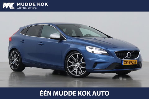 Volvo V40 2.0 T5 R-Design | Bursting Blue | 19 Inch Polestar | Polestar uitlaat | Trekhaak | Camera | Getint Glas