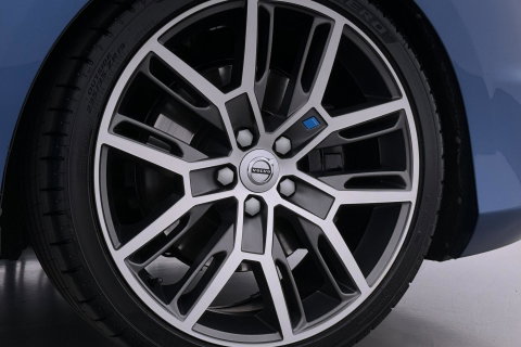 Volvo V40 2.0 T5 R-Design | Bursting Blue | 19 Inch Polestar | Polestar uitlaat | Trekhaak | Camera | Getint Glas