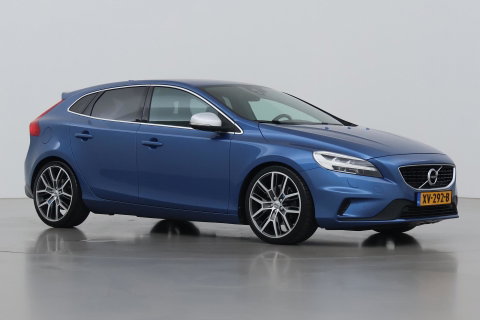 Volvo V40 2.0 T5 R-Design | Bursting Blue | 19 Inch Polestar | Polestar uitlaat | Trekhaak | Camera | Getint Glas