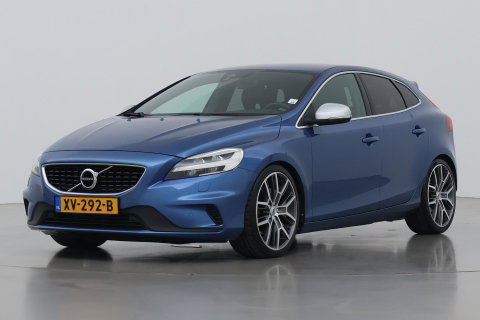 Volvo V40 2.0 T5 R-Design | Bursting Blue | 19 Inch Polestar | Polestar uitlaat | Trekhaak | Camera | Getint Glas