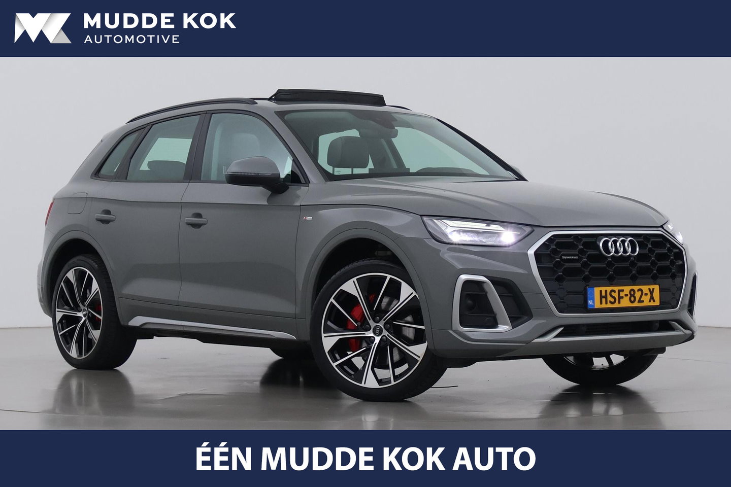 Audi Q5 50 TFSI e S edition | ACC | Panoramadak | Trekhaak | Stoel+Stuurverwarming | Memory | Camera | 20 Inch