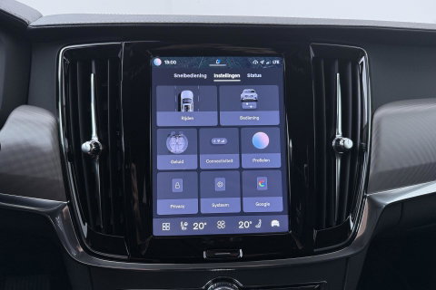 Volvo V90 T6 Plug-in hybrid Plus Dark | ACC | 360° Camera | Head-Up | Harman/Kardon | Pilot Assist | Stoel+Stuurverwarming | 19 inch