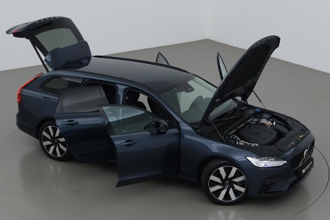 Volvo V90 T6 Plug-in hybrid Plus Dark | ACC | 360° Camera | Head-Up | Harman/Kardon | Pilot Assist | Stoel+Stuurverwarming | 19 inch