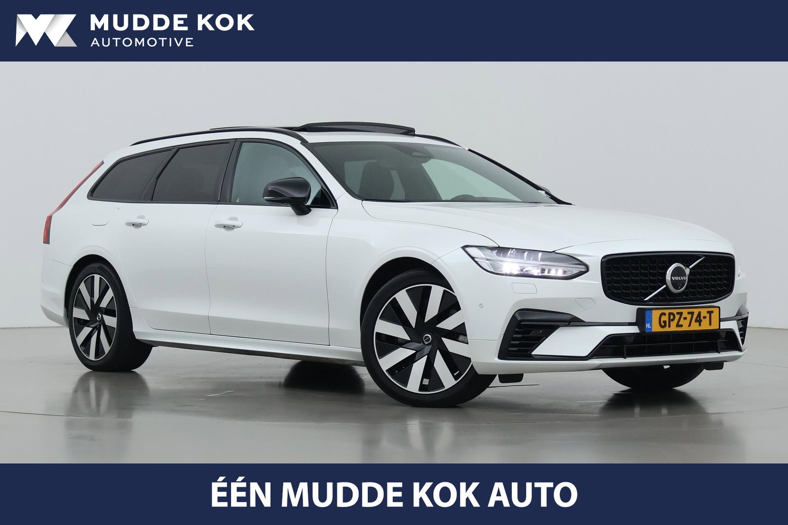 Volvo V90 T6 Plug-in hybrid Ultimate Dark | Panoramadak | 360° Camera | Head-Up | ACC | harman/kardon | BLIS