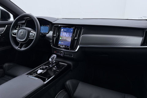 Volvo V90 T6 Plug-in hybrid Ultimate Dark | Panoramadak | 360° Camera | Head-Up | ACC | harman/kardon | BLIS