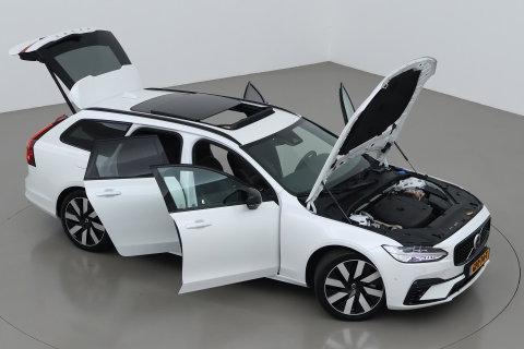 Volvo V90 T6 Plug-in hybrid Ultimate Dark | Panoramadak | 360° Camera | Head-Up | ACC | harman/kardon | BLIS