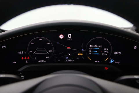 Porsche Taycan Sport Turismo Turbo S 93 kWh | BTW | Sport Chrono | Panoramadak | 229K NW prijs | Burmester Audio | Keramisch | 360° Camera | 21 Inch
