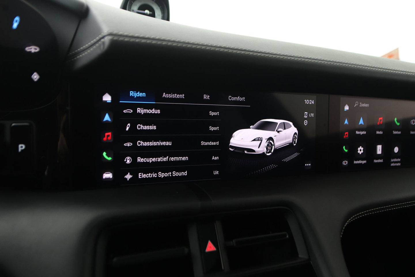 Porsche Taycan Sport Turismo Turbo S 93 kWh | BTW | Sport Chrono | Panoramadak | 229K NW prijs | Burmester Audio | Keramisch | 360° Camera | 21 Inch