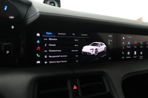 Porsche Taycan Sport Turismo Turbo S 93 kWh | BTW | Sport Chrono | Panoramadak | 229K NW prijs | Burmester Audio | Keramisch | 360° Camera | 21 Inch