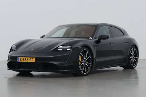 Porsche Taycan Sport Turismo Turbo S 93 kWh | BTW | Sport Chrono | Panoramadak | 229K NW prijs | Burmester Audio | Keramisch | 360° Camera | 21 Inch