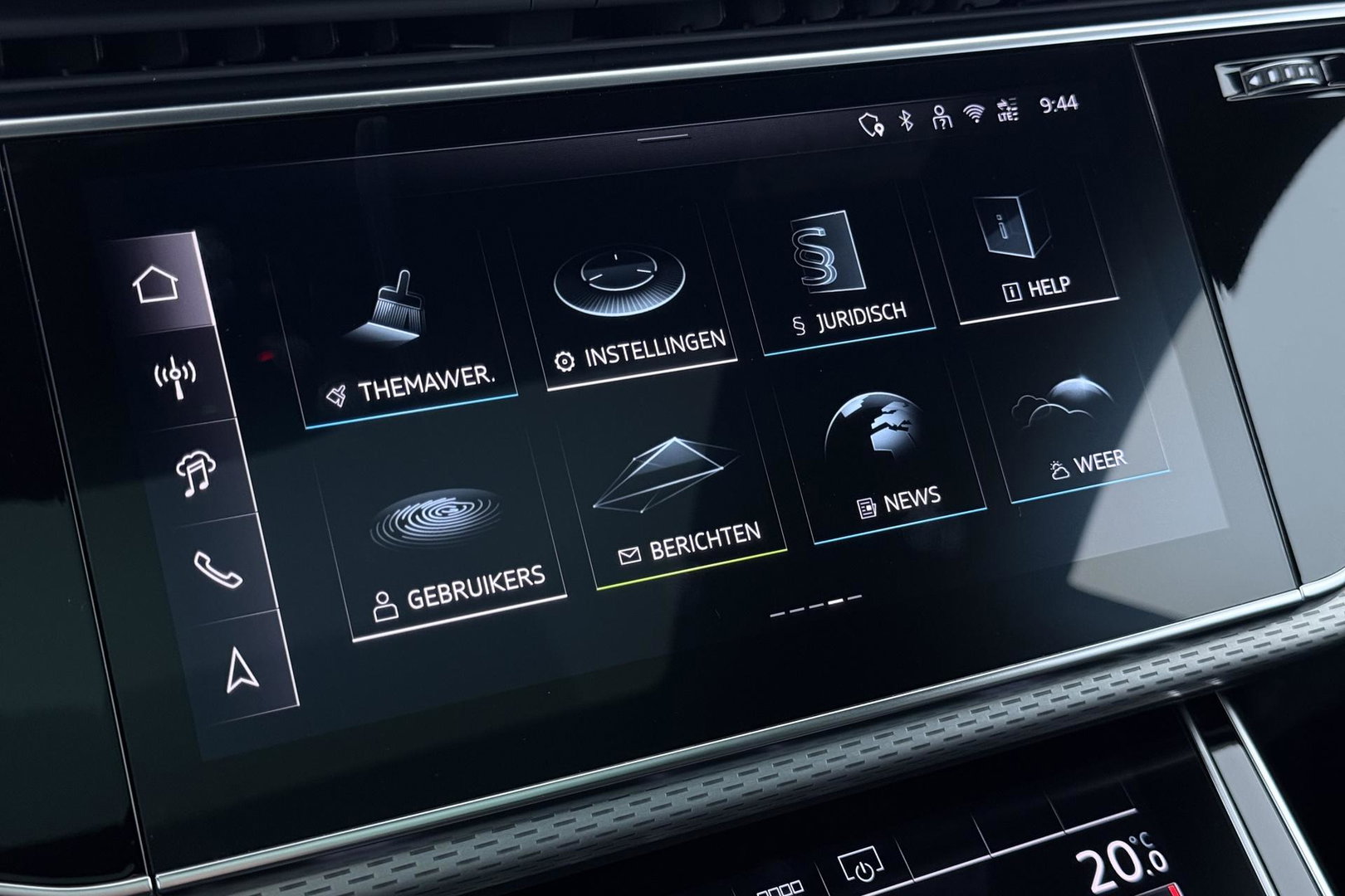 Audi Q8 60 TFSI e quattro Pro Line S Competition | Luchtvering | B&O | Panoramadak | Trekhaak | 360° Camera | 23 Inch