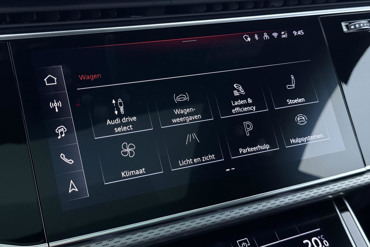 Audi Q8 60 TFSI e quattro Pro Line S Competition | Luchtvering | B&O | Panoramadak | Trekhaak | 360° Camera | 23 Inch