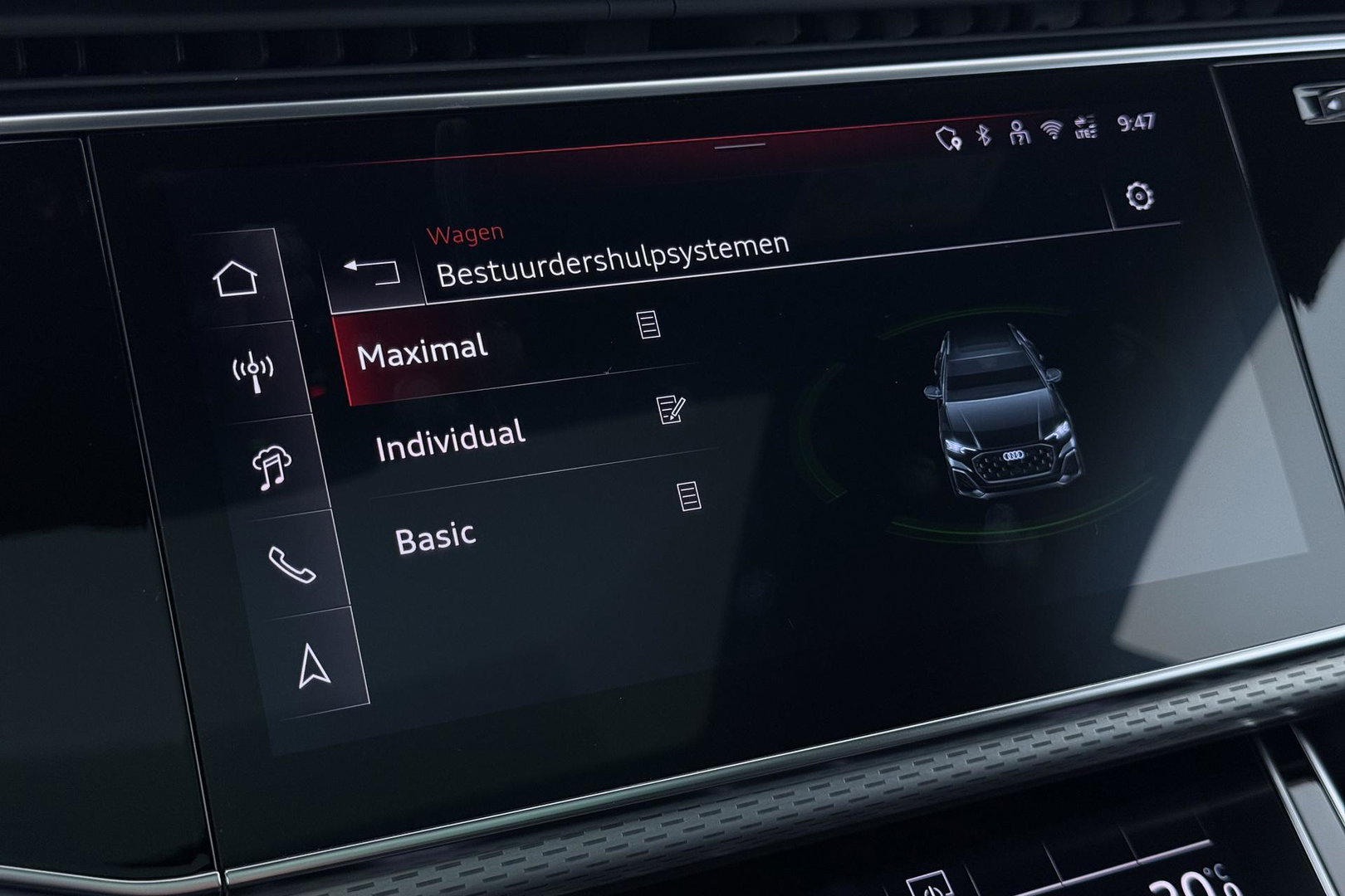 Audi Q8 60 TFSI e quattro Pro Line S Competition | Luchtvering | B&O | Panoramadak | Trekhaak | 360° Camera | 23 Inch