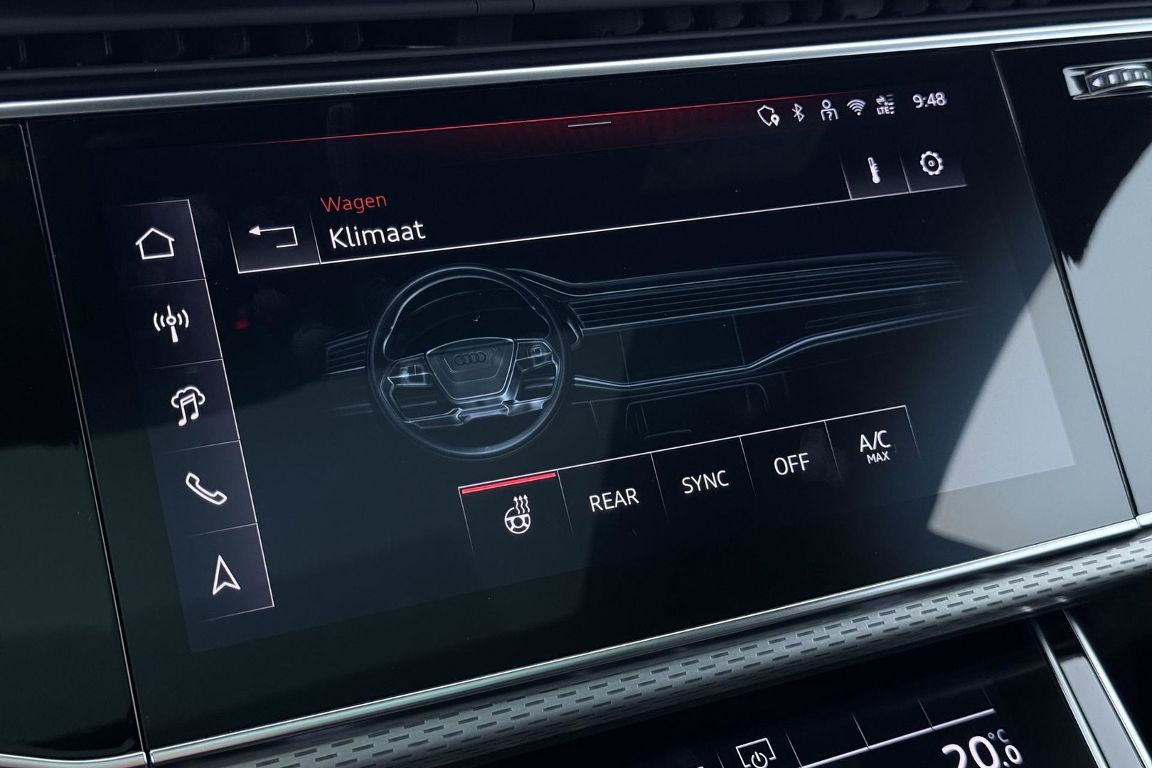Audi Q8 60 TFSI e quattro Pro Line S Competition | Luchtvering | B&O | Panoramadak | Trekhaak | 360° Camera | 23 Inch