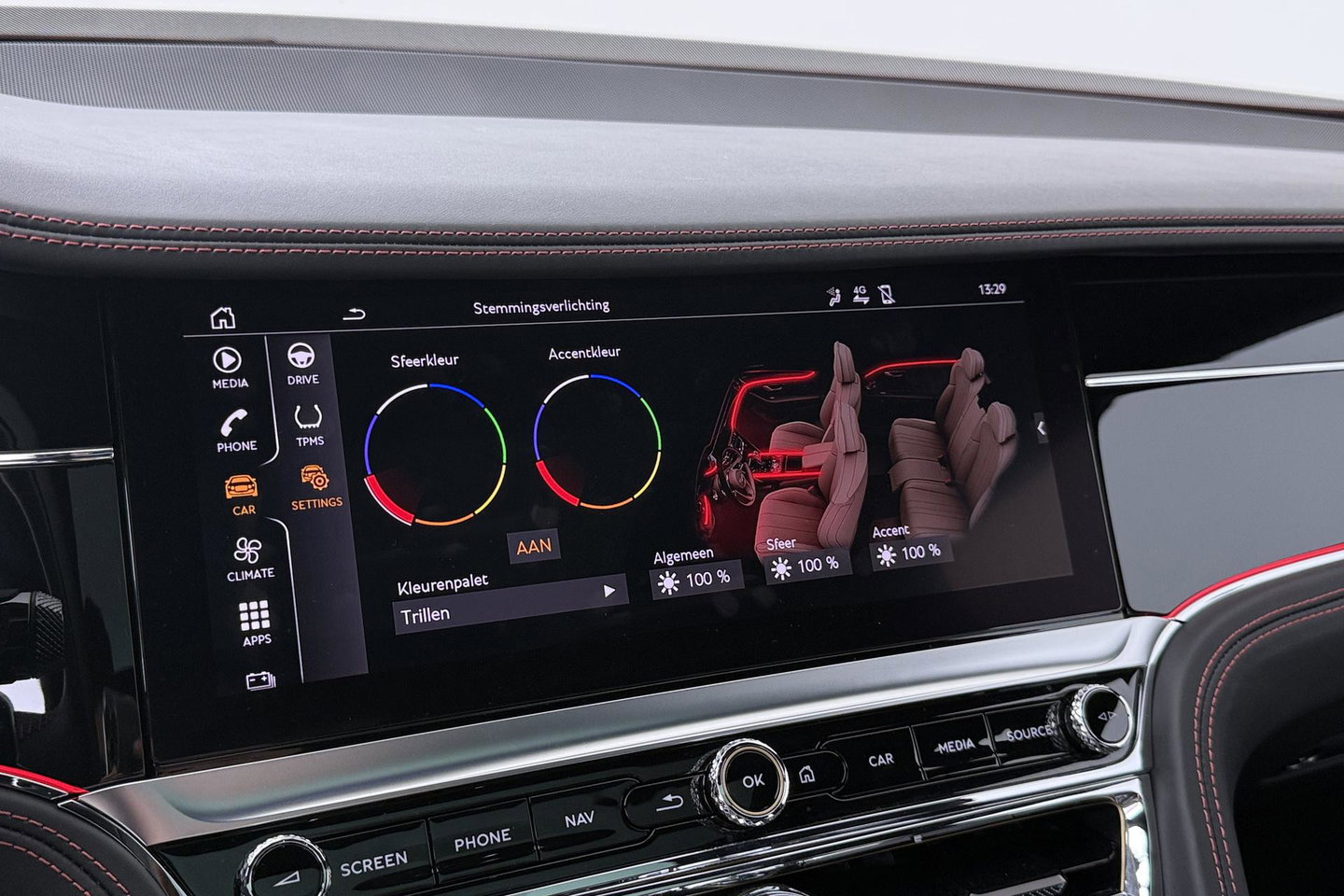 Bentley Flying Spur 2.9 V6 Hybrid Azure | Rotating Display | Black Pack | Touring Specification | Styling Specification | Sunroof | Massage