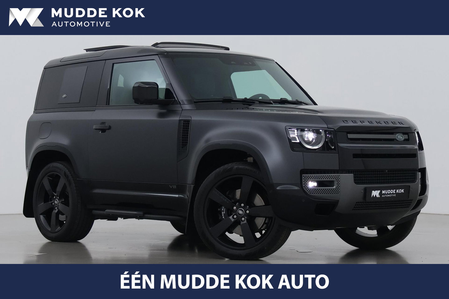 Land Rover Defender 5.0 P525 90 V8 Carpathian Edition | 5-Persoons | Luchtvering | Panoramadak | Head-Up | 22 Inch | ACC