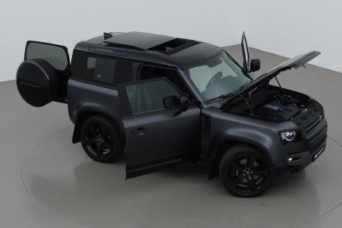 Land Rover Defender 5.0 P525 90 V8 Carpathian Edition | 5-Persoons | Luchtvering | Panoramadak | Head-Up | 22 Inch | ACC