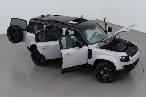Land Rover Defender P300e 110 X-Dynamic HSE | FACELIFT | ClearSight | Meridian Surround | Head-Up | ACC | Panoramadak | Trekhaak