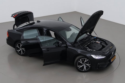 Volvo S90 T8 AWD R-Design | Trekhaak | ACC | Vol-Leder | Ventilatie | Stoel+Stuurverwarming | Camera
