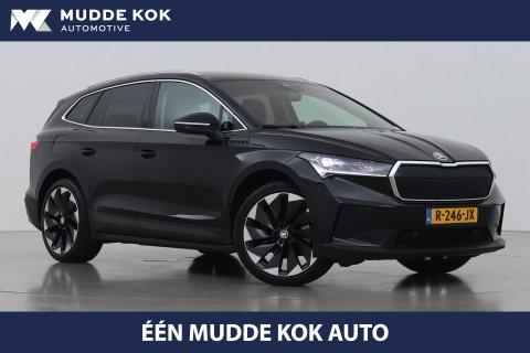 Škoda Enyaq iV 80 | Matrix LED | Camera | Stoel+Stuurverwarming | Verwarmbare Achterbank | Keyless | Leder | 19 Inch