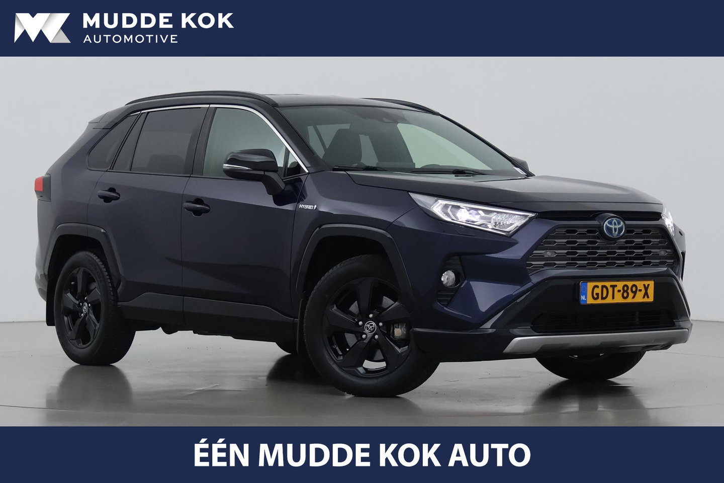 Toyota RAV4 2.5 Hybrid Bi-Tone | ACC | JBL Audio | Stoel+Stuurverwarming | Elektrische Achterklep | Keyless | LED | Camera | 18 Inch