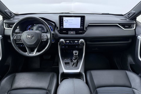 Toyota RAV4 2.5 Hybrid Bi-Tone | ACC | JBL Audio | Stoel+Stuurverwarming | Elektrische Achterklep | Keyless | LED | Camera | 18 Inch