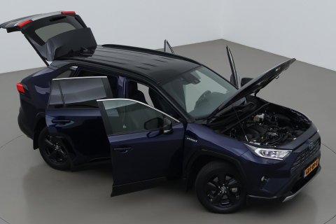 Toyota RAV4 2.5 Hybrid Bi-Tone | ACC | JBL Audio | Stoel+Stuurverwarming | Elektrische Achterklep | Keyless | LED | Camera | 18 Inch