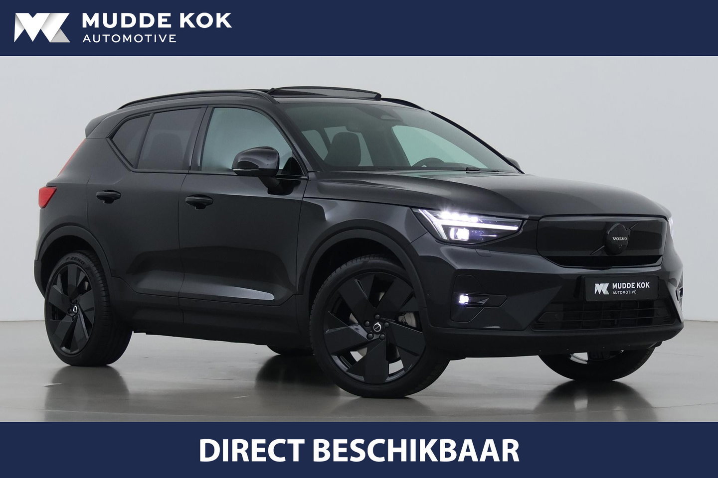 Volvo EX40 Twin Motor Plus Black Edition 82 kWh | ACC | Panoramadak | 360° Camera | Harman/Kardon | Stoel+Stuurverwarming | 20 Inch