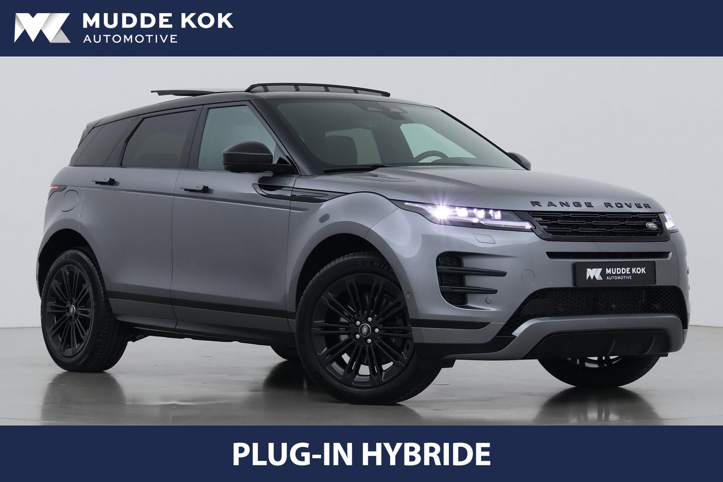 Land Rover Range Rover Evoque P270e PHEV Dynamic SE | Black Pack | Schuif/kanteldak | ACC | 20 Inch | Stuur+Voorruitverwarming
