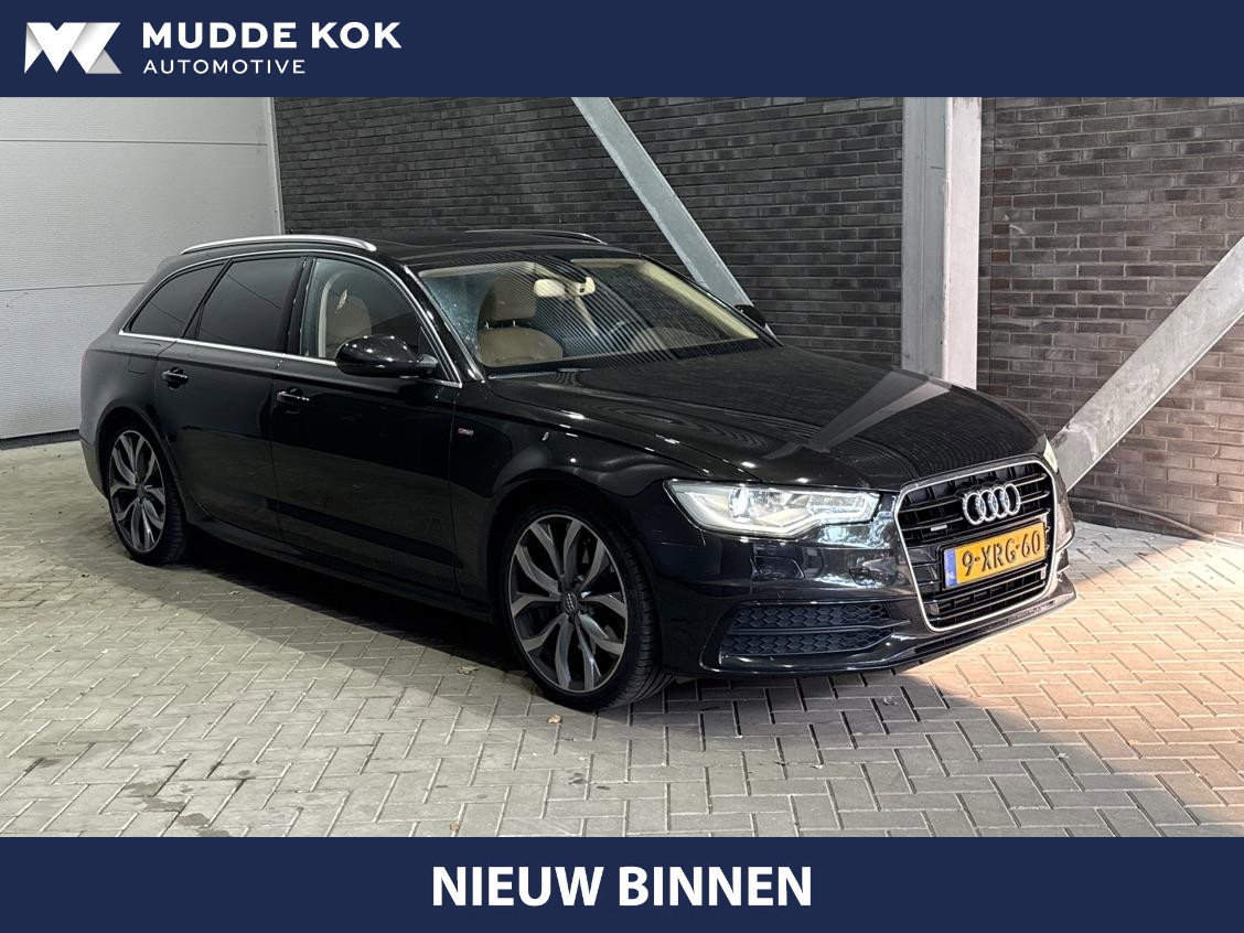 Audi A6 Avant 3.0 TDI BiT quattro Pro Line Plus | Luchtvering | Panoramadak | BOSE | Camera | Keyless | Leder | 20 inch