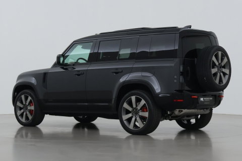 Land Rover Defender 2.0 P300e 110 X | FACELIFT | ClearSight | Meridian Surround | Trekhaak | Luchtvering | Koelbox | Panoramadak | 22 Inch