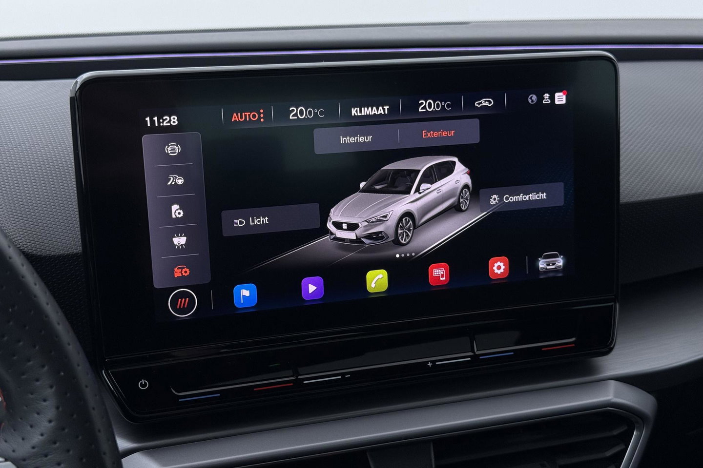 SEAT Leon 1.4 TSI eHybrid PHEV FR | ACC | Panoramadak | Stuurverwarming | Camera | Keyless | 18 Inch